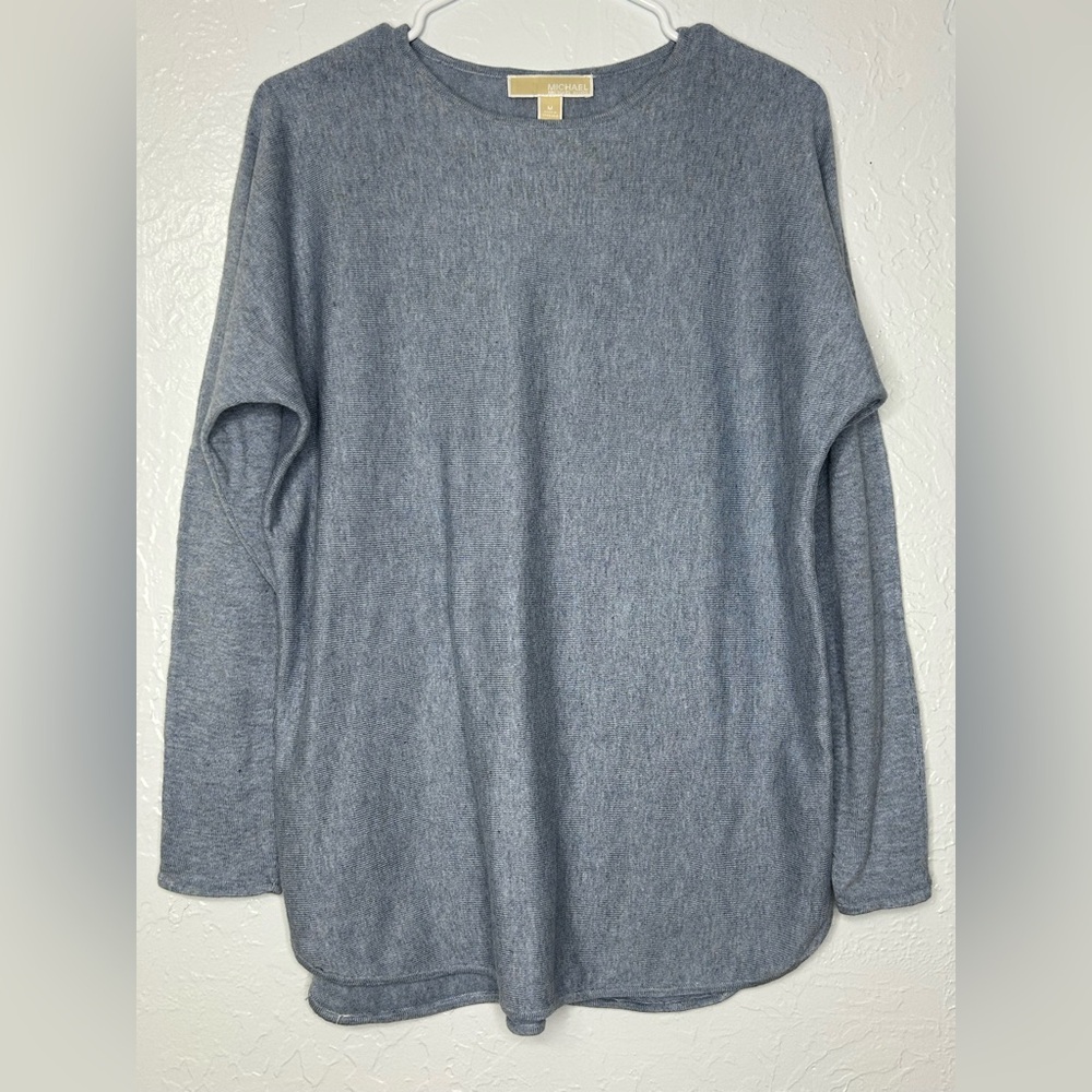 Michael Kors Women’s light blue / Gray Sweater Size M